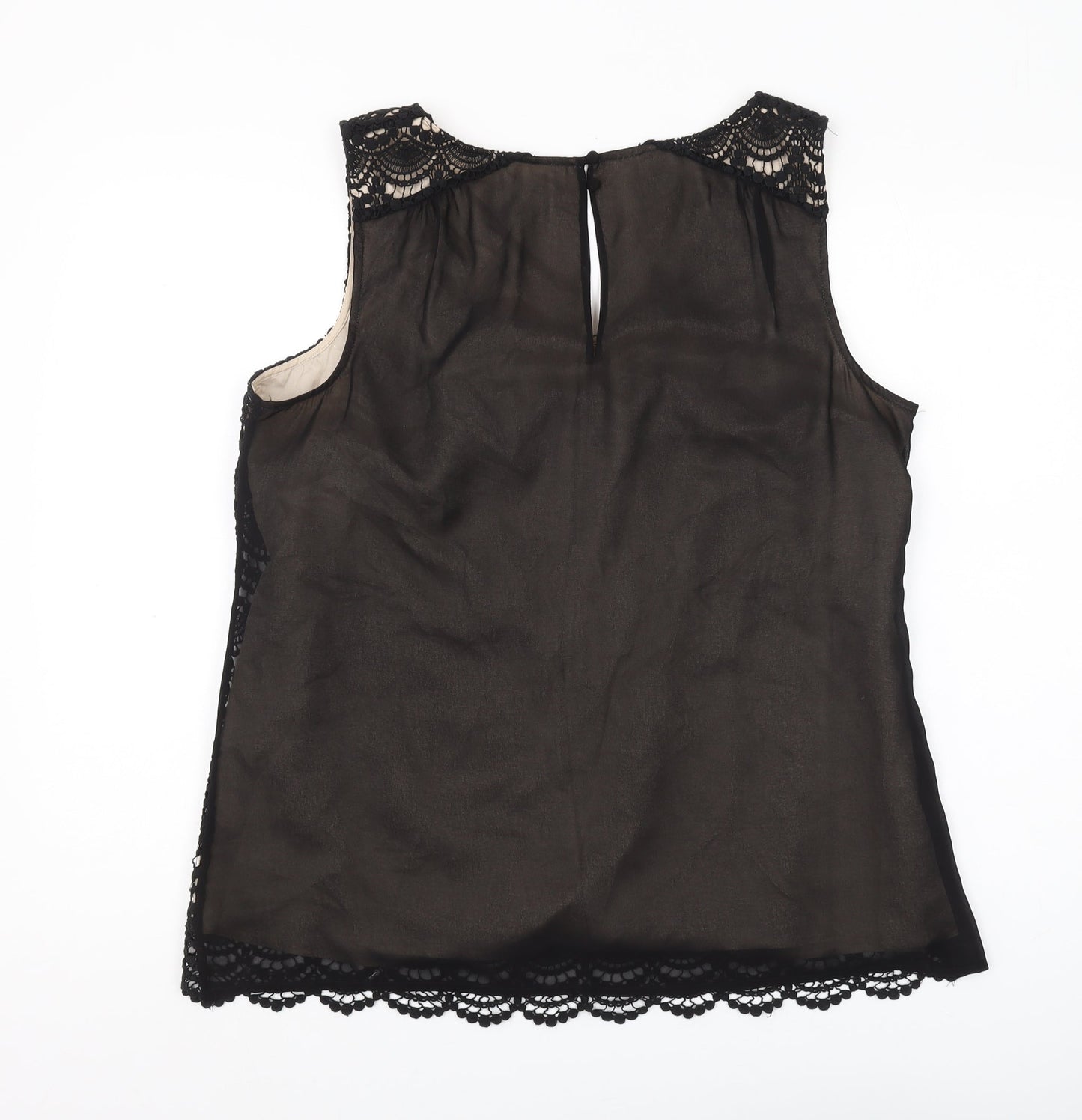 Womens UK Size 18 Monsoon Black Camisole Tank