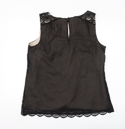 Womens UK Size 18 Monsoon Black Camisole Tank