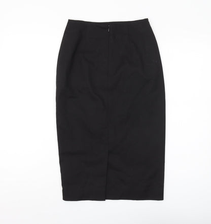 H&M Women's Black Pencil Skirt, Size 6, Long