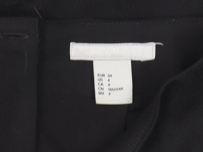 H&M Women's Black Pencil Skirt, Size 6, Long
