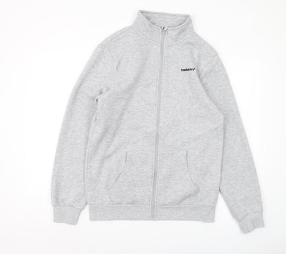 Mens UK Size M Bekkin Grey Full Zip Sweatshirt