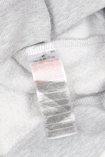Mens UK Size M Bekkin Grey Full Zip Sweatshirt