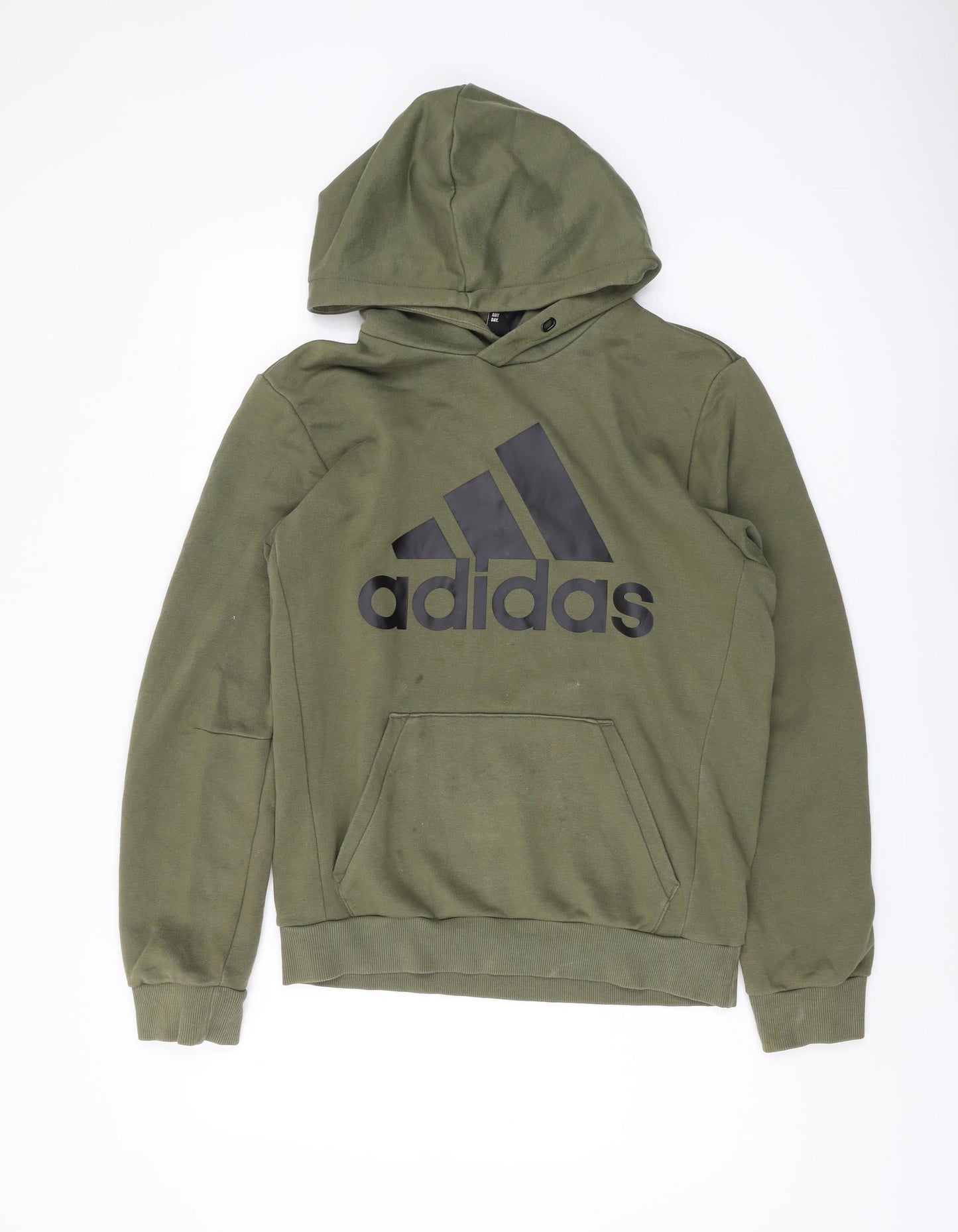 Adidas Men's Green Pullover Hoodie S