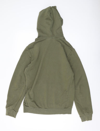 Adidas Men's Green Pullover Hoodie S