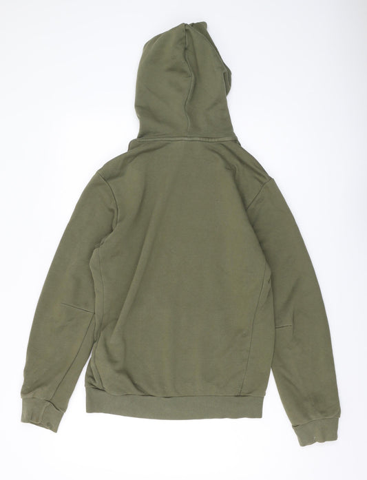 Adidas Men's Green Pullover Hoodie S