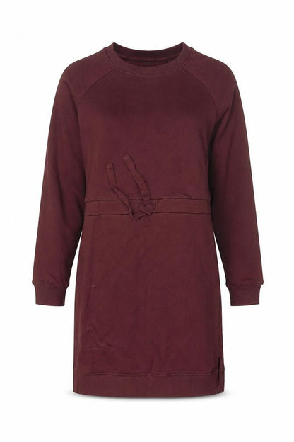 Threadbare Women's Brown XS Sweatshirt Dress