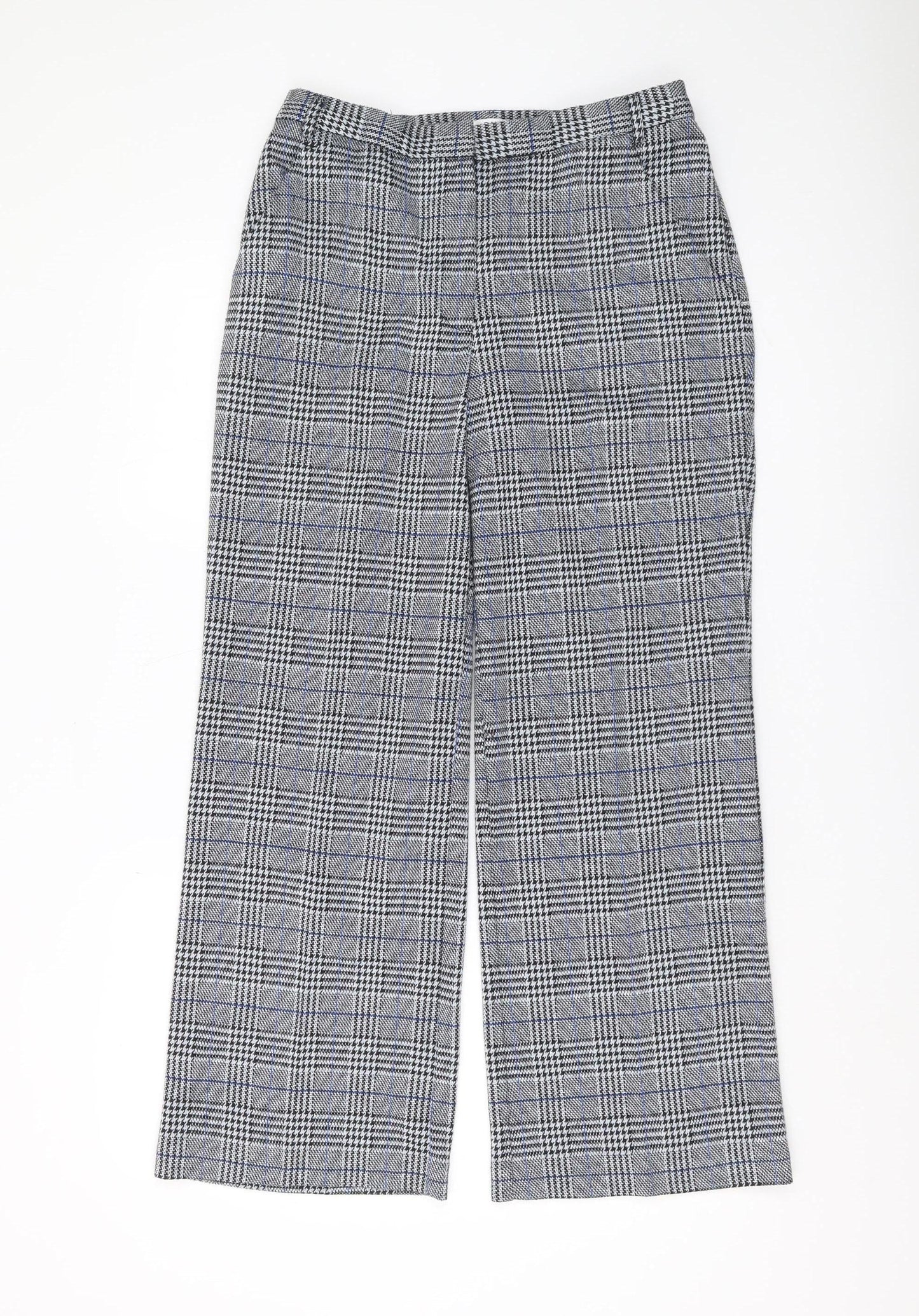 Womens UK Size 12 Damart Regular Fit Dress Pants Multicoloured Trousers