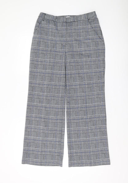 Womens UK Size 12 Damart Regular Fit Dress Pants Multicoloured Trousers