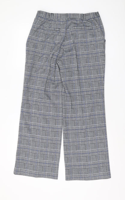 Womens UK Size 12 Damart Regular Fit Dress Pants Multicoloured Trousers