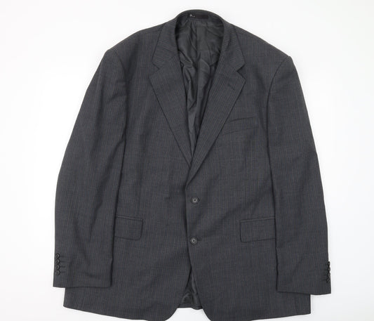 Mens UK Size 48 BHS Regular Grey Suit Jacket