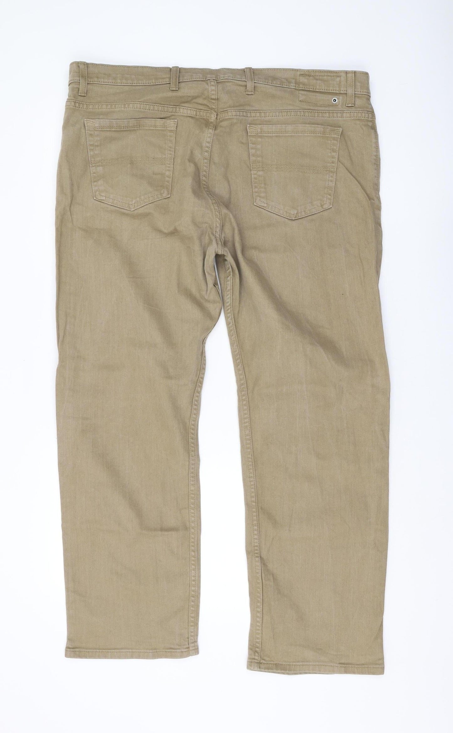 Marks and Spencer Beige Straight Men's Jeans XL