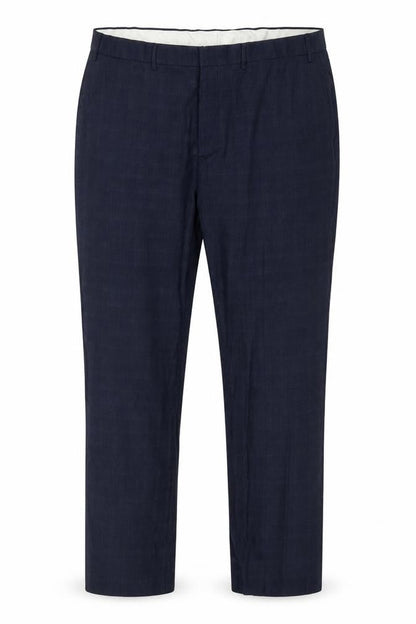 Mens UK Size 42 Burton Classic Fit Dress Pants Blue Trousers