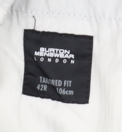 Burton Menswear London Blue Check Dress Pants 42R