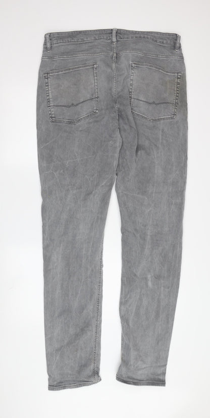 ASOS DESIGN Men's Grey Slim Jeans Size 36