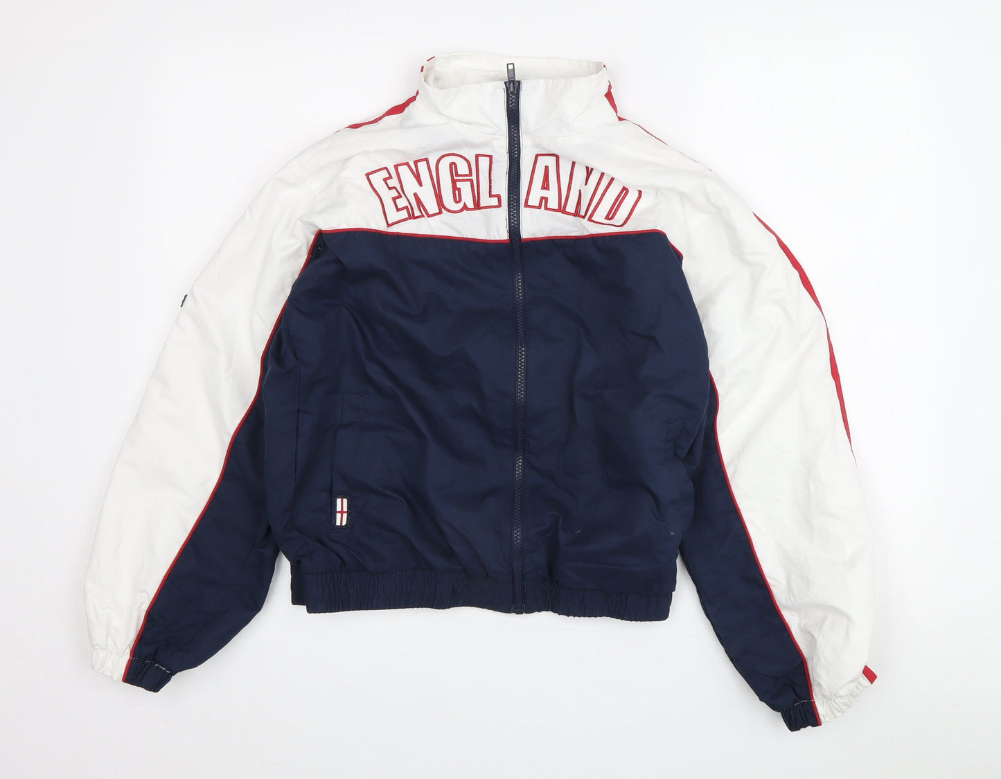 Protonic Boys Blue White England Track Jacket 11-12 Years
