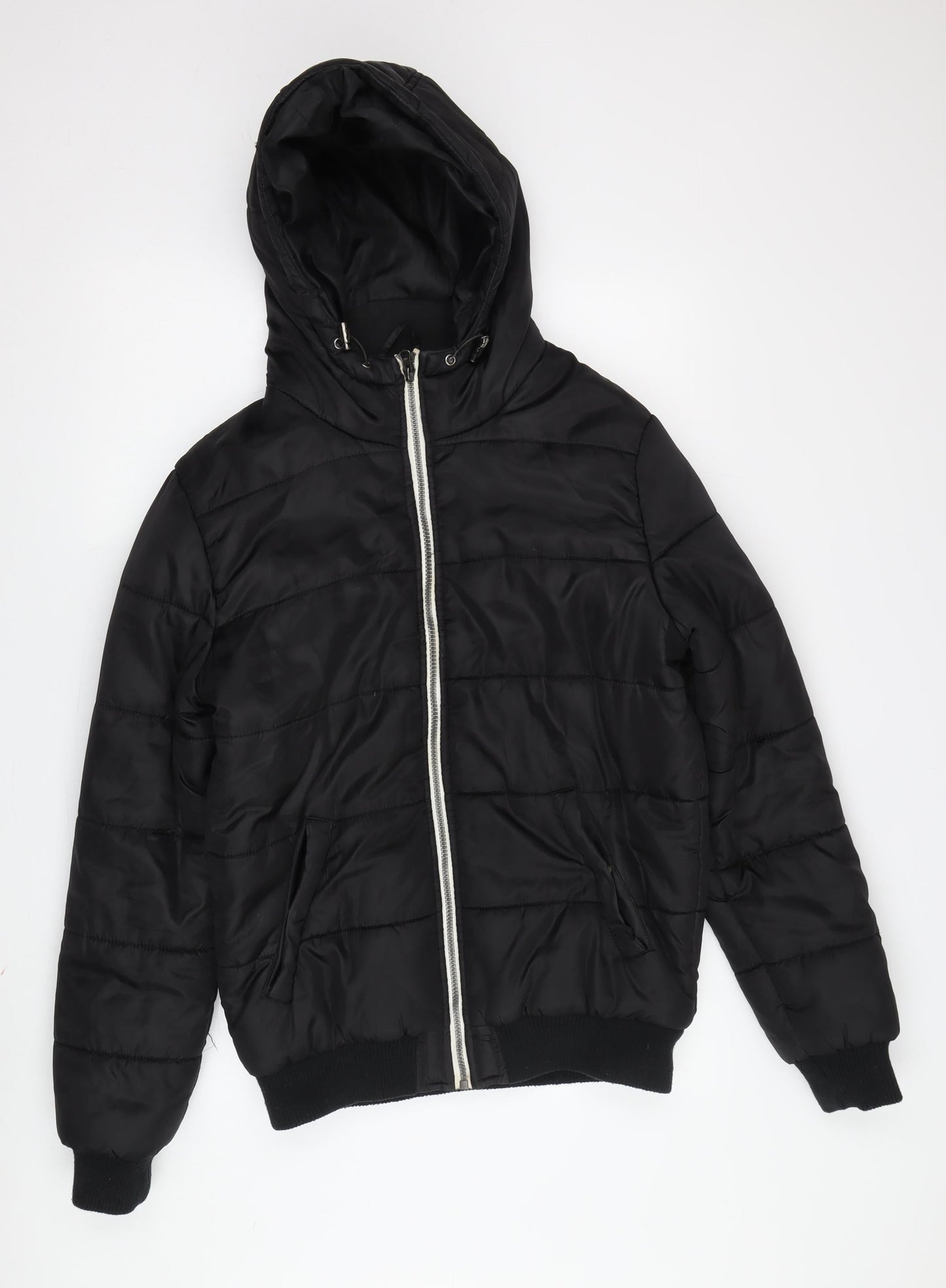 Mens UK Size S New Look Black Puffer Jacket