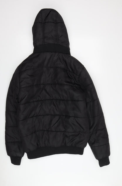 Mens UK Size S New Look Black Puffer Jacket