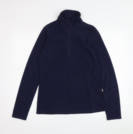 Womens UK Size S Mountain Warehouse Blue Pullover Sweatshirt
