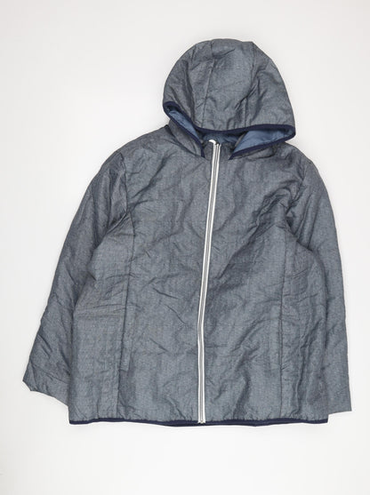 Womens UK Size S Nathalie Andersen Grey Basic Jacket