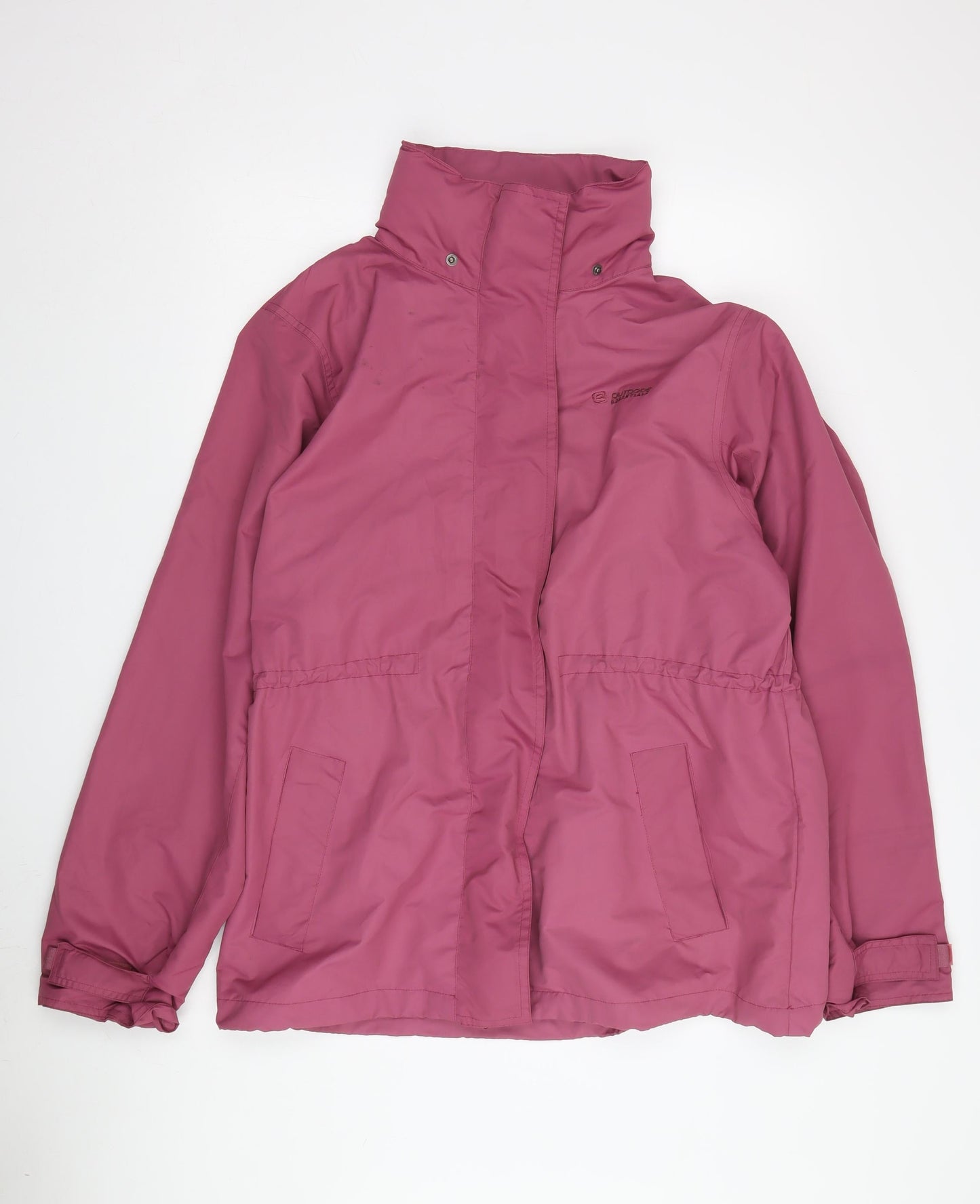 Womens UK Size 16 Outdoor Essentials Pink Basic Jacket