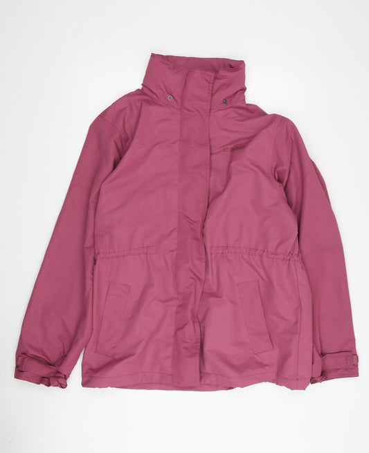 Womens UK Size 16 Outdoor Essentials Pink Basic Jacket
