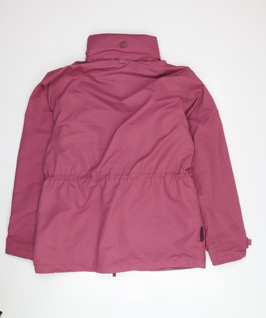 Womens UK Size 16 Outdoor Essentials Pink Basic Jacket