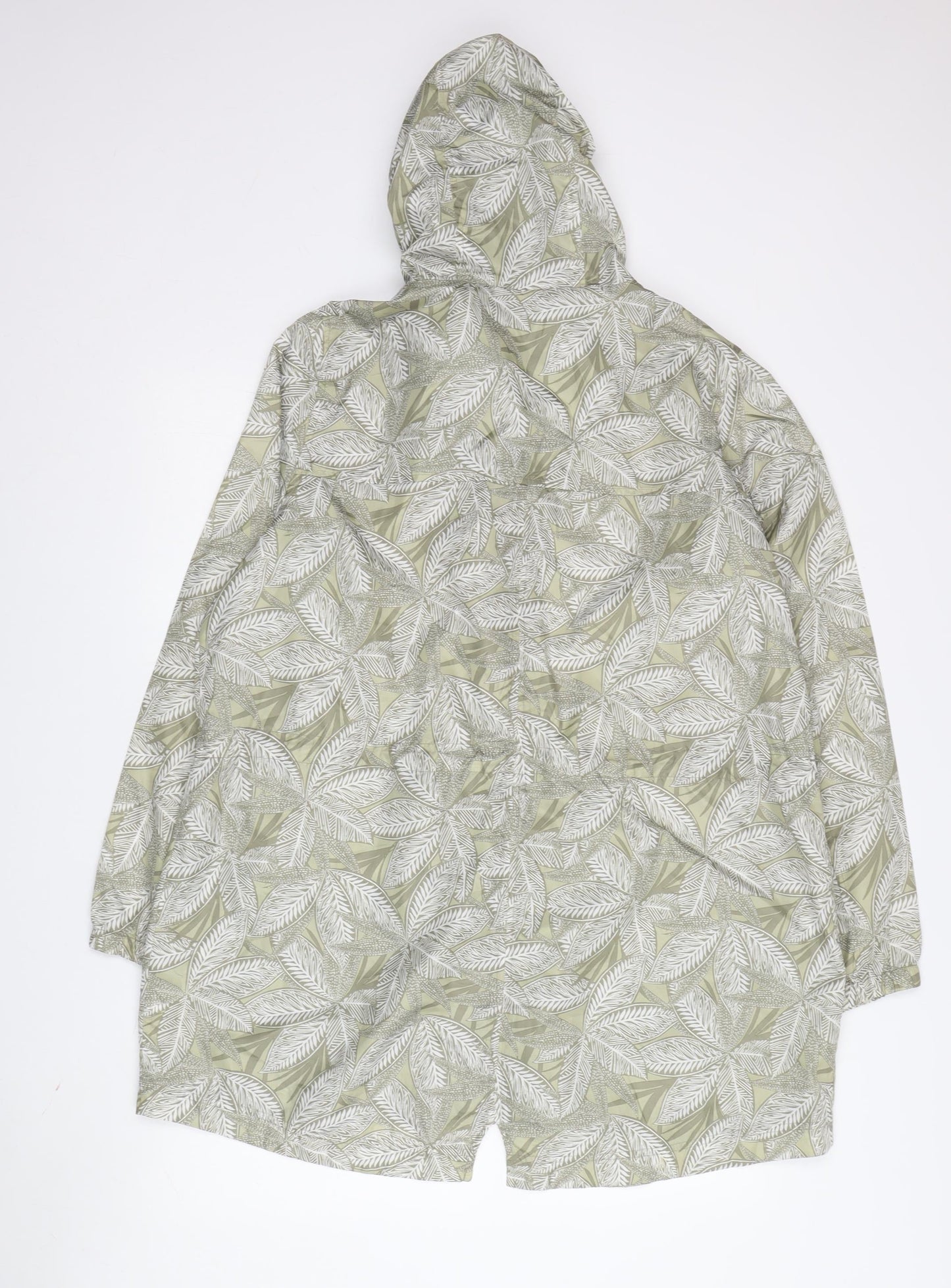 Womens UK Size L Marks and Spencer Multicoloured Rain Coat