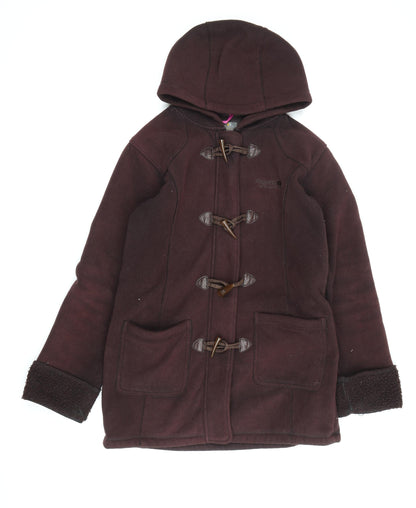 Womens UK Size 12 Regatta Brown Duffel Coat
