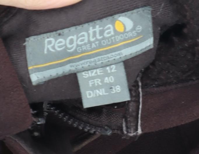 Womens UK Size 12 Regatta Brown Duffel Coat