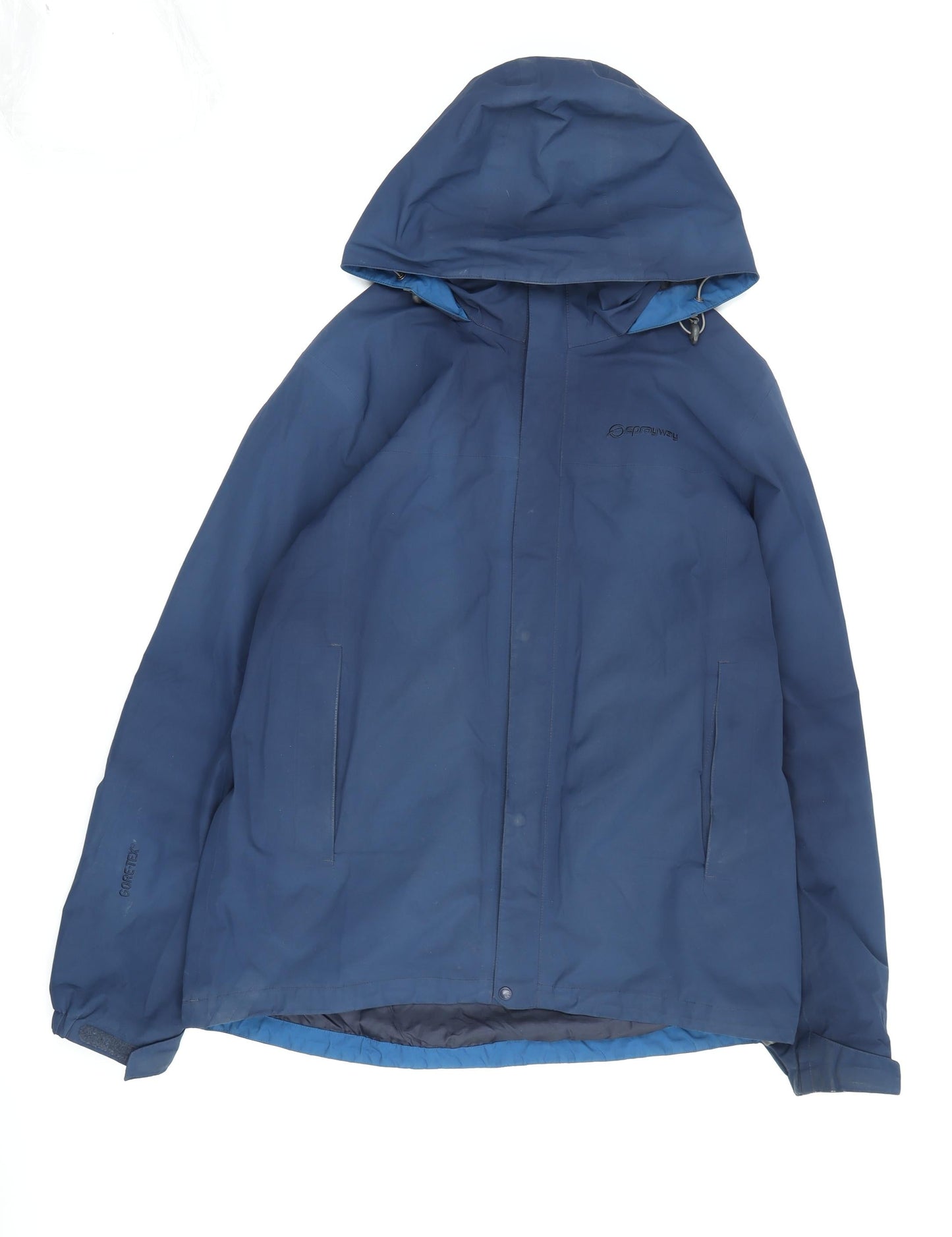 Mens UK Size S Sprayway Blue Parka Coat