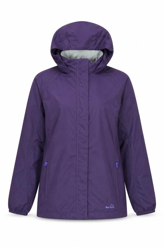 Womens UK Size S Peter Storm Purple Rain Coat