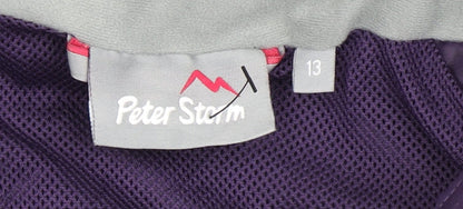 Womens UK Size S Peter Storm Purple Rain Coat