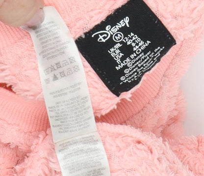Womens UK Size M Disney Pink Pullover Sweatshirt