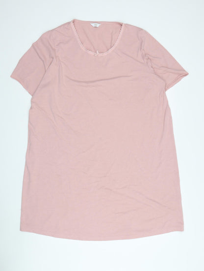 Cotton Traders Women's Pink Nightshirt Size 18