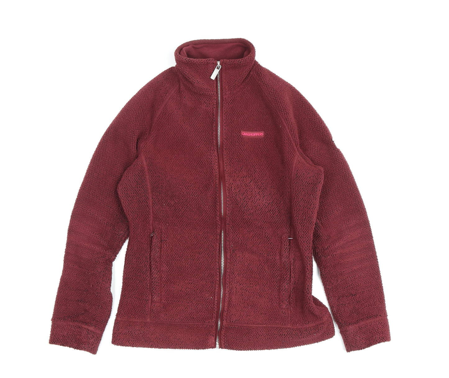 Womens UK Size 10 Craghoppers Red Basic Jacket