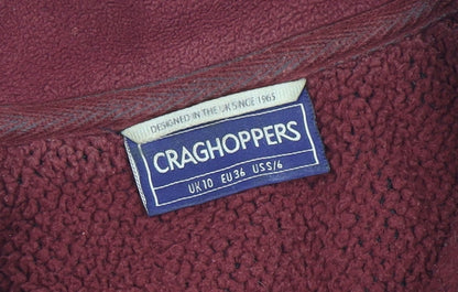 Womens UK Size 10 Craghoppers Red Basic Jacket