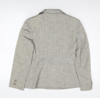Next Women's Grey Blazer Petite Size 12