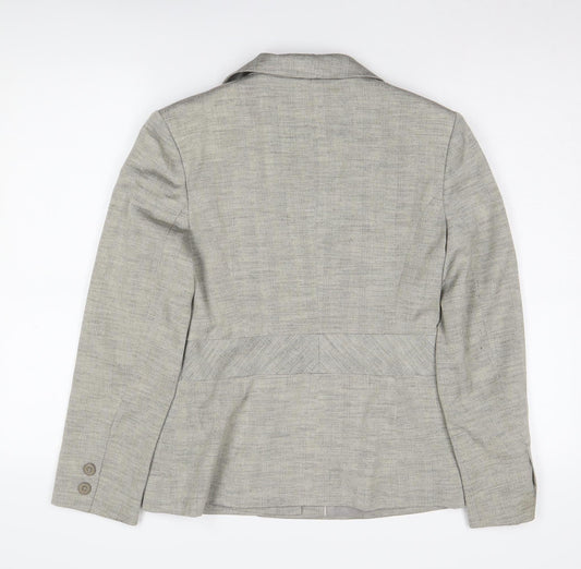 Next Women's Grey Blazer Petite Size 12