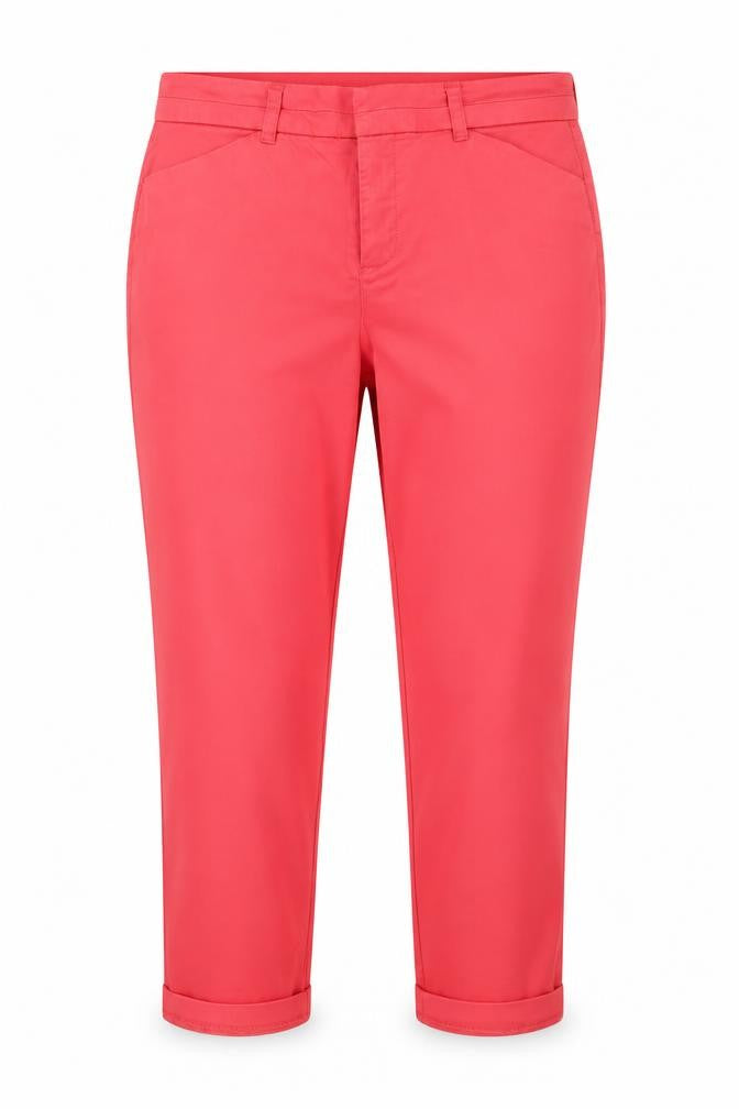 Womens UK Size 12 Gap Regular Fit Khakis Red Trousers