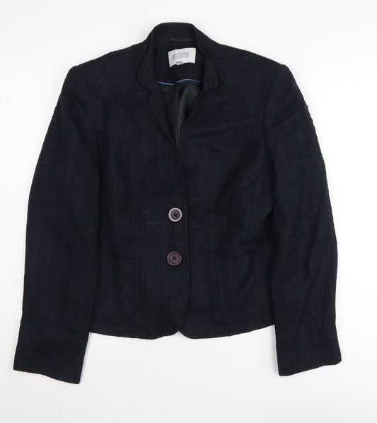 Next Women’s Black Regular Fit Check Suit Jacket