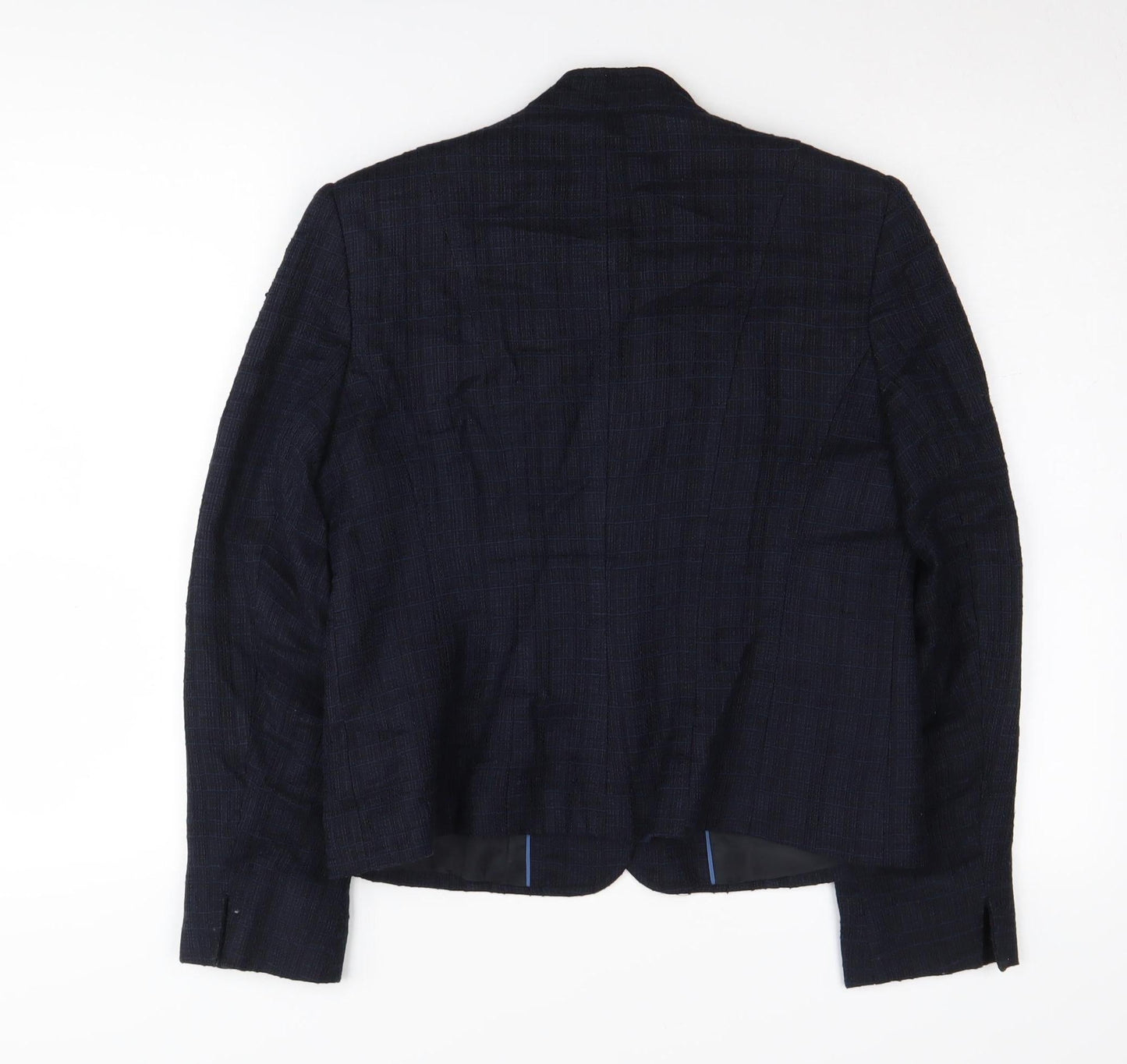 Next Women’s Black Regular Fit Check Suit Jacket