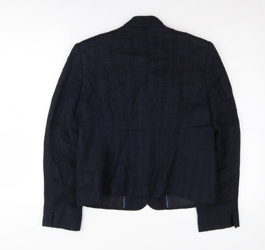 Next Women’s Black Regular Fit Check Suit Jacket
