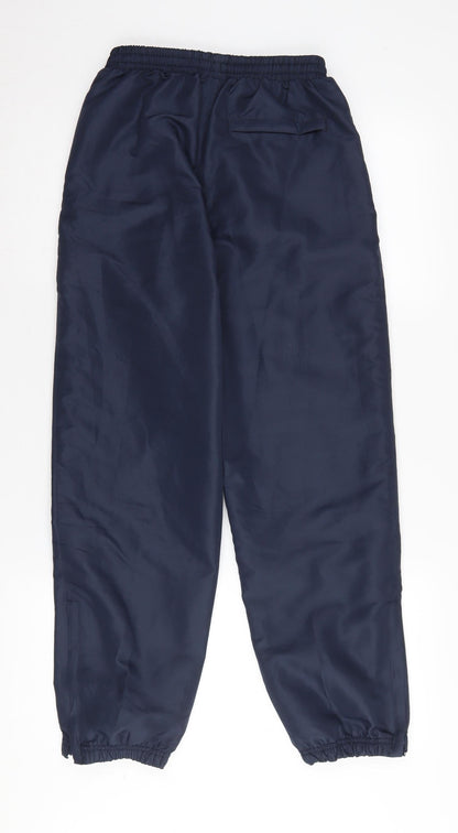 Lonsdale Boys Blue Track Pants 11-12 Years - Sports Style