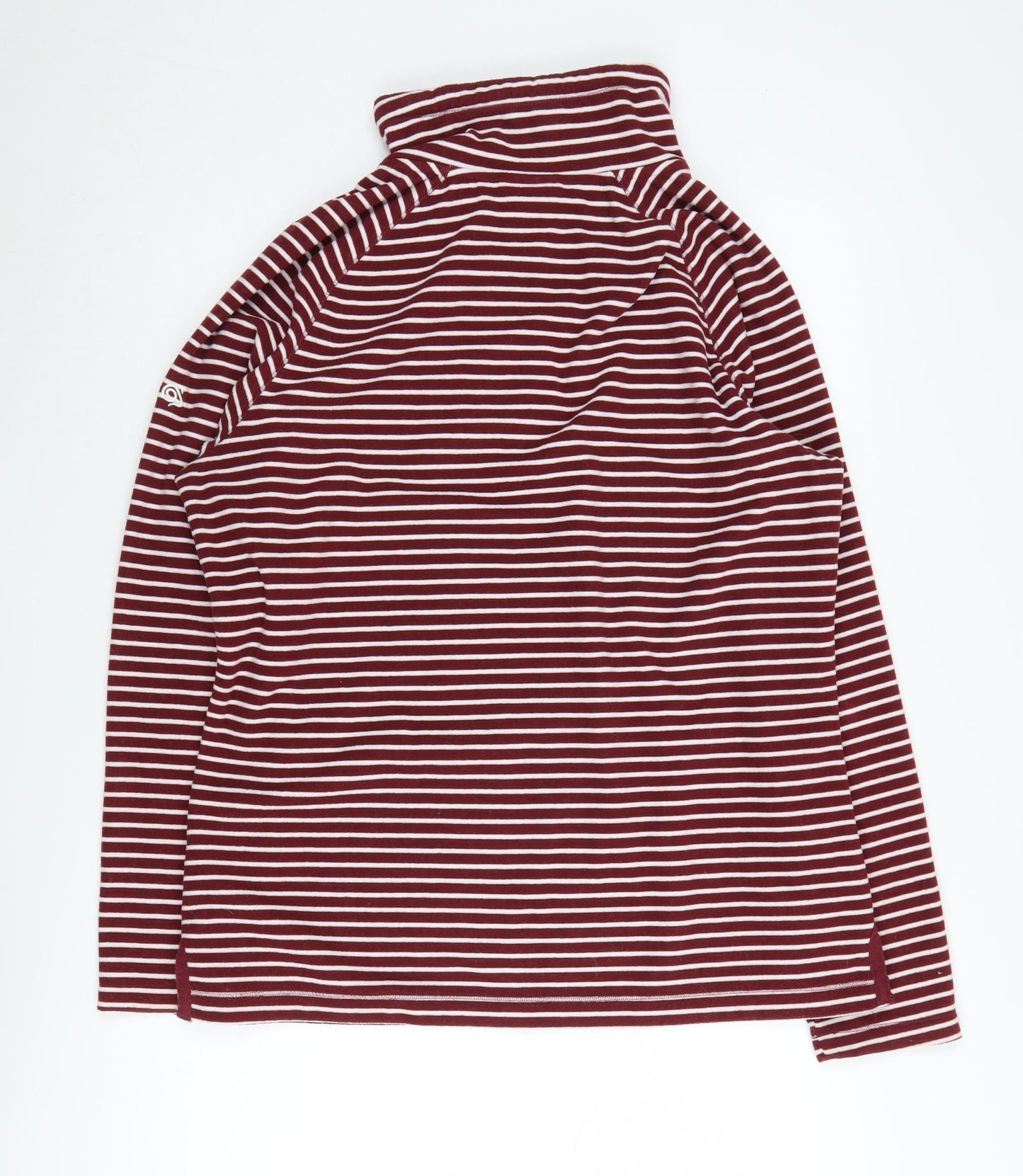 Craghoppers Women's Red Striped Sweatshirt Size 16