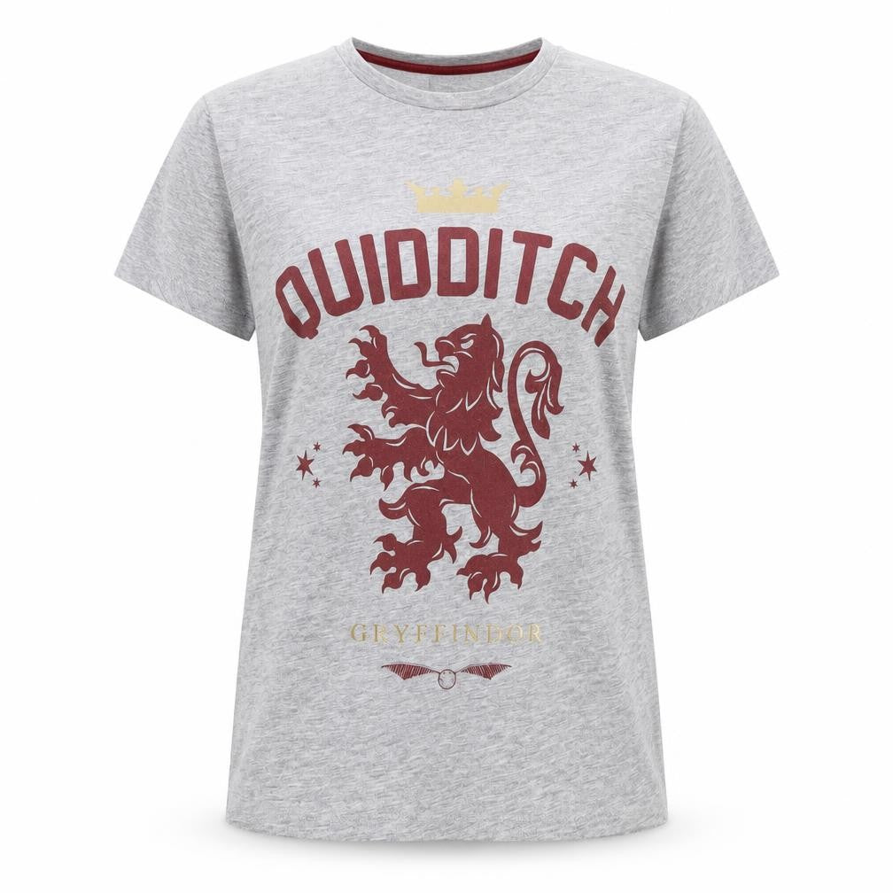 Unisex Adults UK Size M Harry Potter Grey Basic T-Shirt