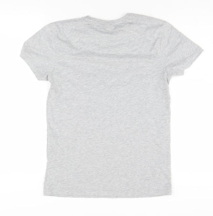 Star Wars Grey Men's T-Shirt, Size S, R2D2 Graphic