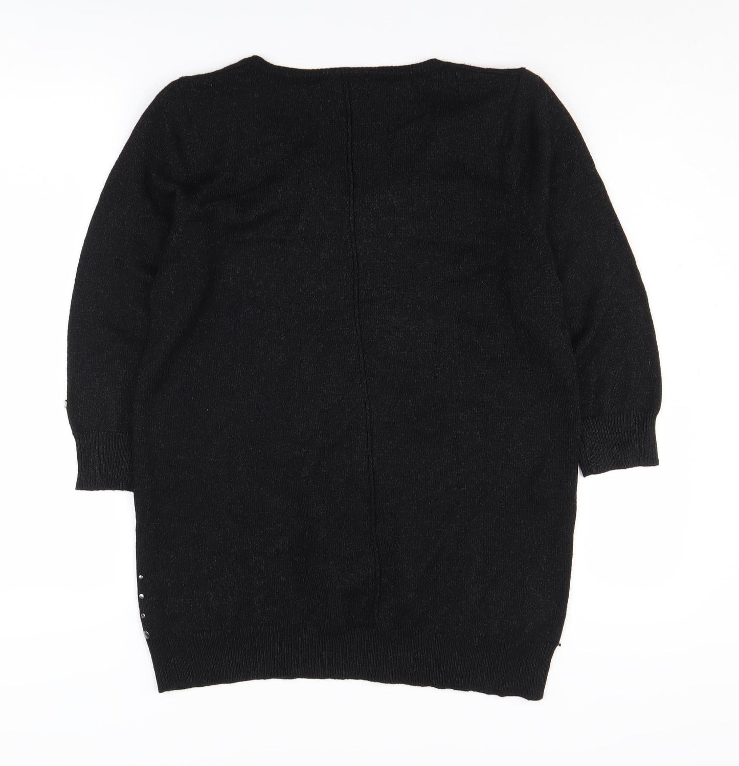 Womens UK Size M Wallis Black Pullover Jumper