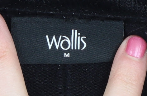 Womens UK Size M Wallis Black Pullover Jumper