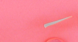 Nike Women's Pink Athletic V-Neck T-Shirt Size L