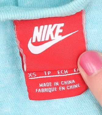 Nike Women's Blue XS Athletic Tank Top